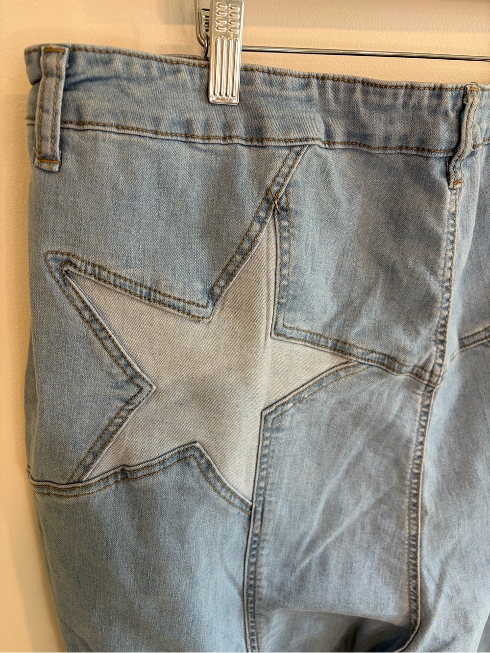 Arula Star Light Wash Denim Jeans Plus Size 24 NWT - Picture 7 of 8